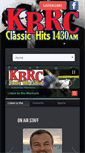 Mobile Screenshot of kbrcradio.com